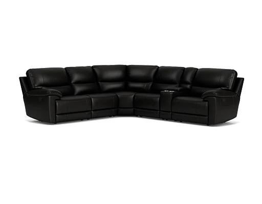5 Seater Corner with Console and End Recliners