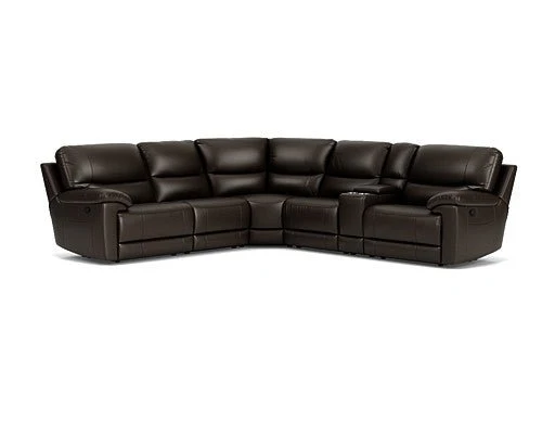 5 Seater Corner with Console and End Recliners