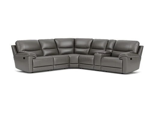 5 Seater Corner with Console and End Recliners