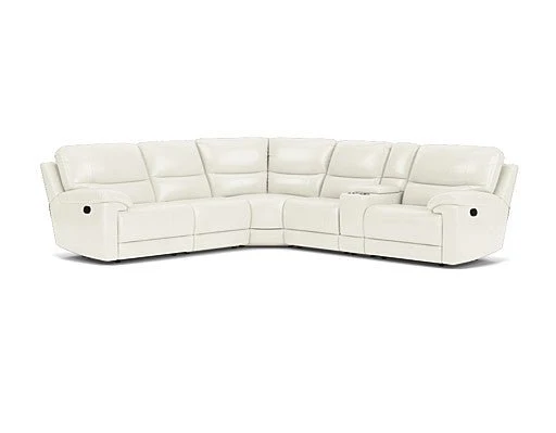 5 Seater Corner with Console and End Recliners