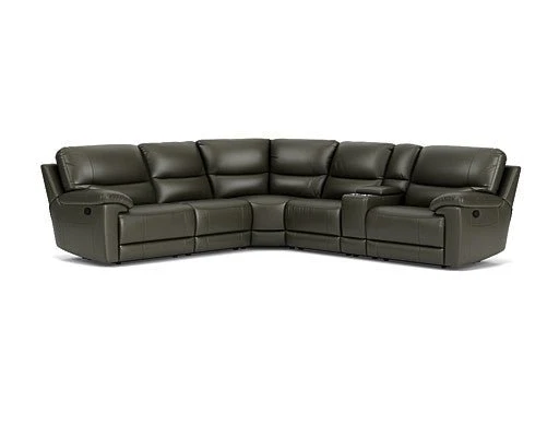 5 Seater Corner with Console and End Recliners