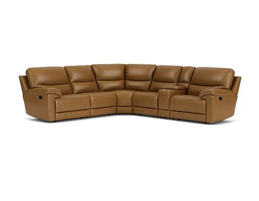 5 Seater Corner with Console and End Recliners