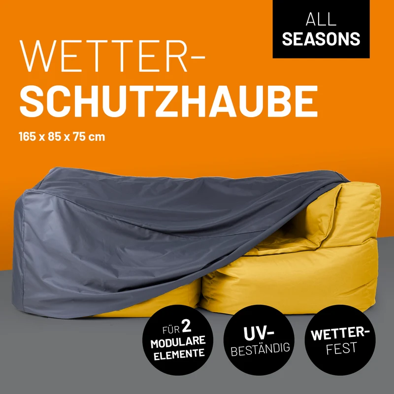 Wetterschutzhaube für 2 Modulare Elemente