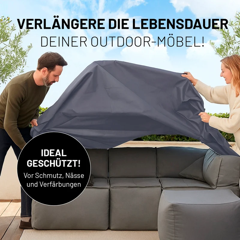 Wetterschutzhaube für 3 Modulare Elemente