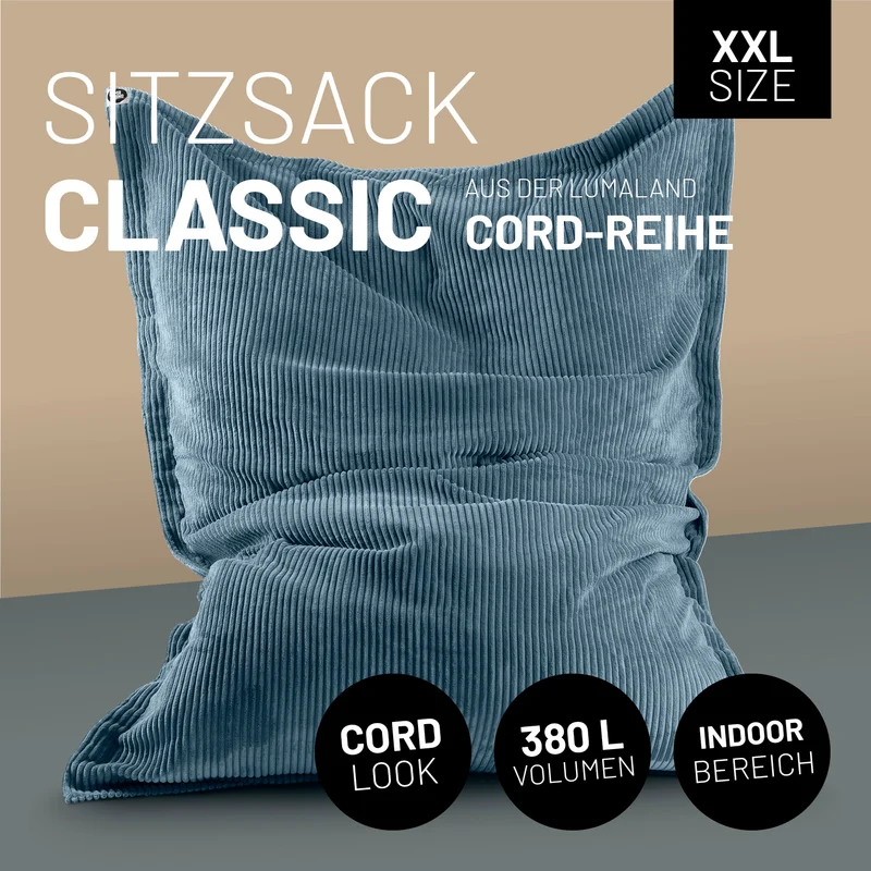 XXL-Sitzsack Cord
