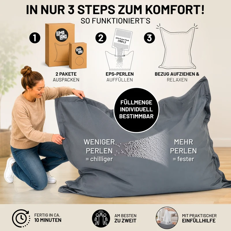 XXL-Sitzsack Cord
