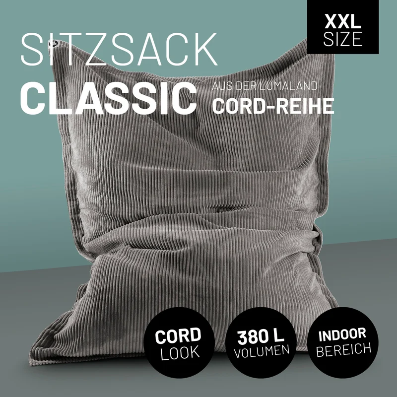 XXL-Sitzsack Cord