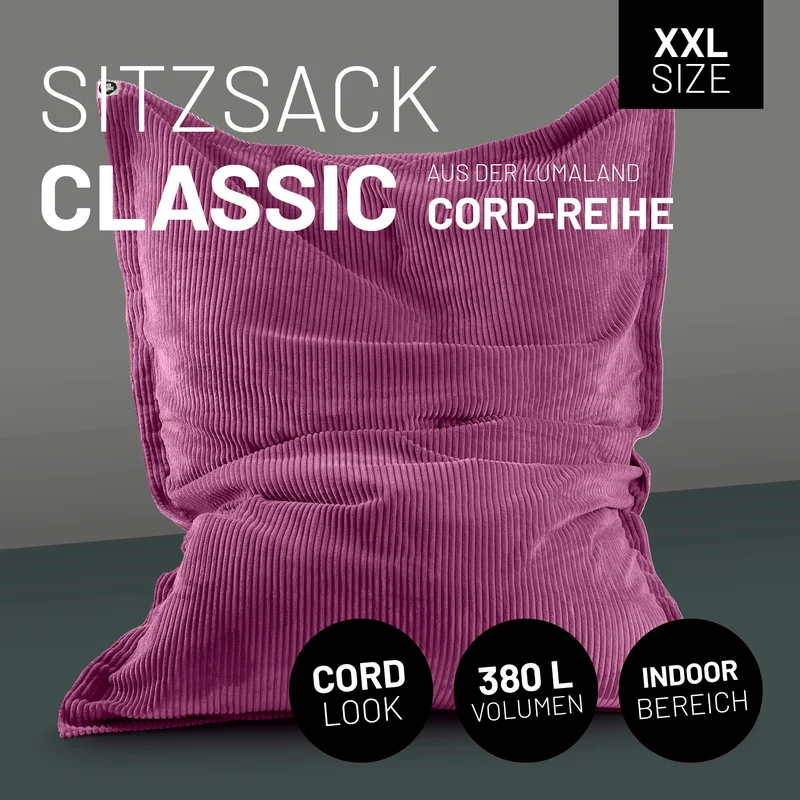 XXL-Sitzsack Cord