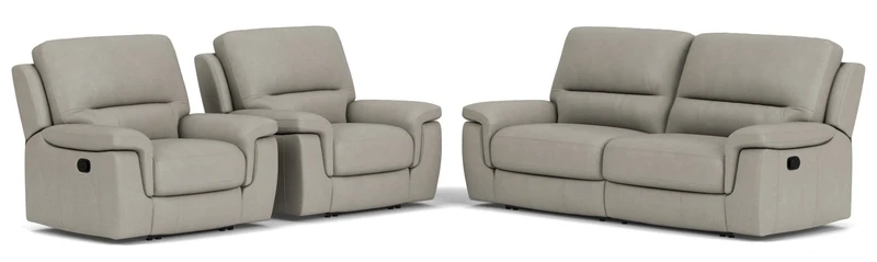 2.5 Seater with End Recliners + 2 Recliners