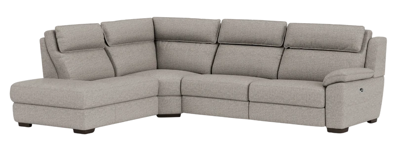 4.5 Seater Corner Chaise with End Electric Recliner