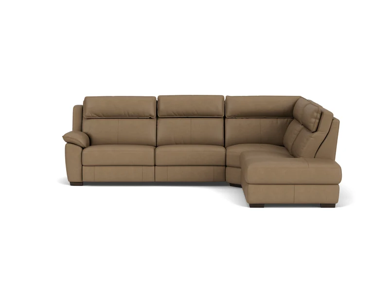 4.5 Seater Corner Chaise with End Electric Recliner