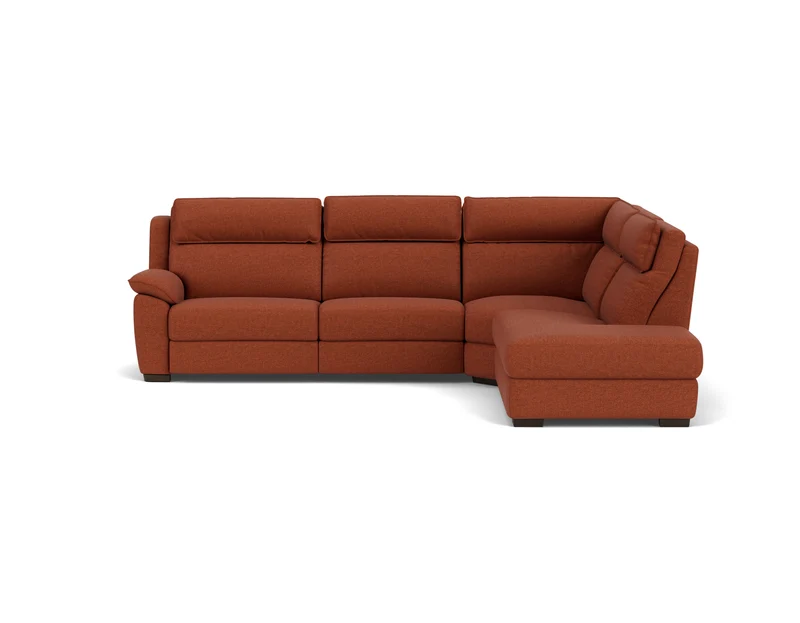 4.5 Seater Corner Chaise with End Electric Recliner