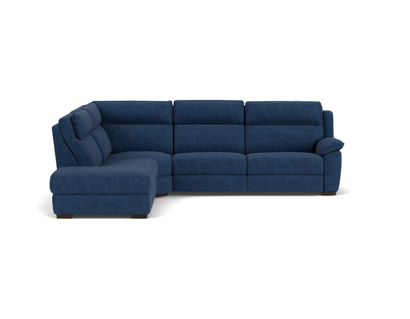 4.5 Seater Corner Chaise with End Electric Recliner