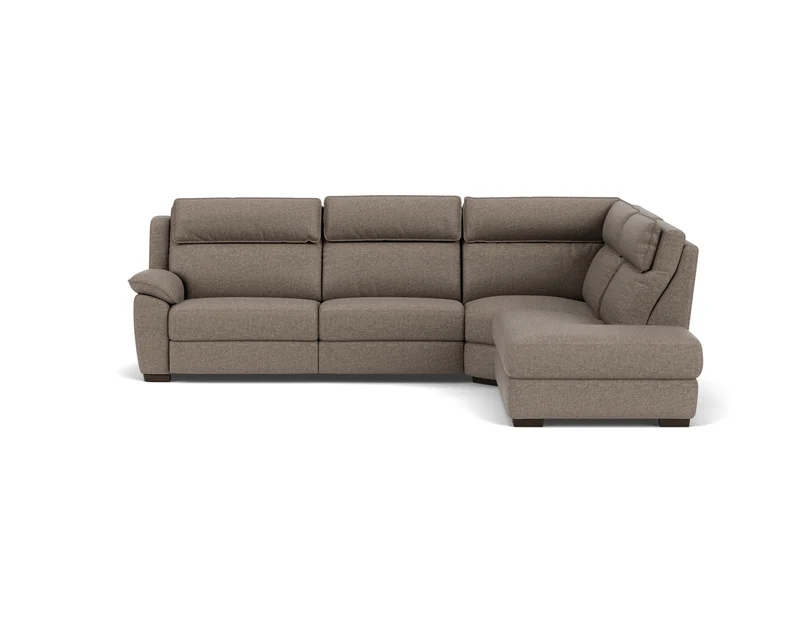 4.5 Seater Corner Chaise with End Electric Recliner