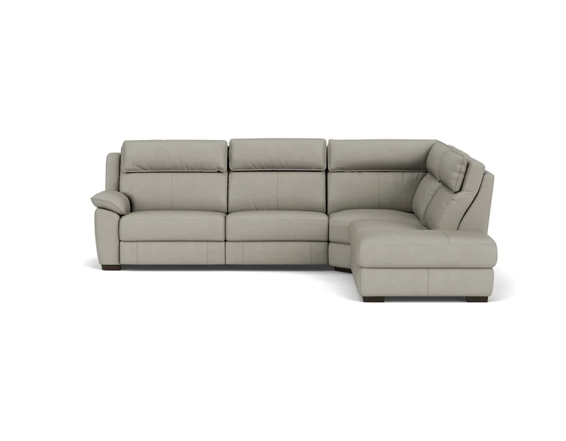 4.5 Seater Corner Chaise with End Electric Recliner