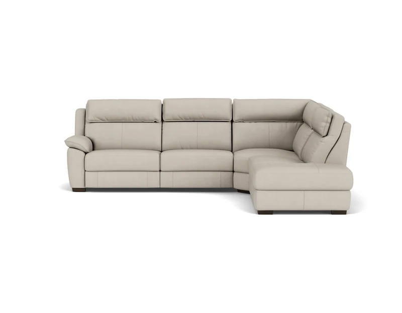 4.5 Seater Corner Chaise with End Electric Recliner