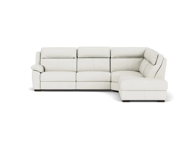 4.5 Seater Corner Chaise with End Electric Recliner
