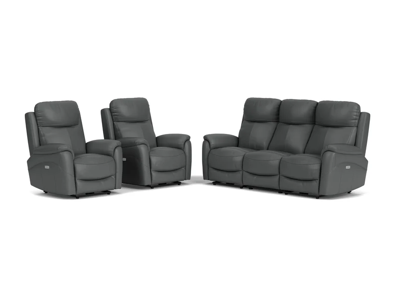 3 Seater with End Recliners + 2 Recliners