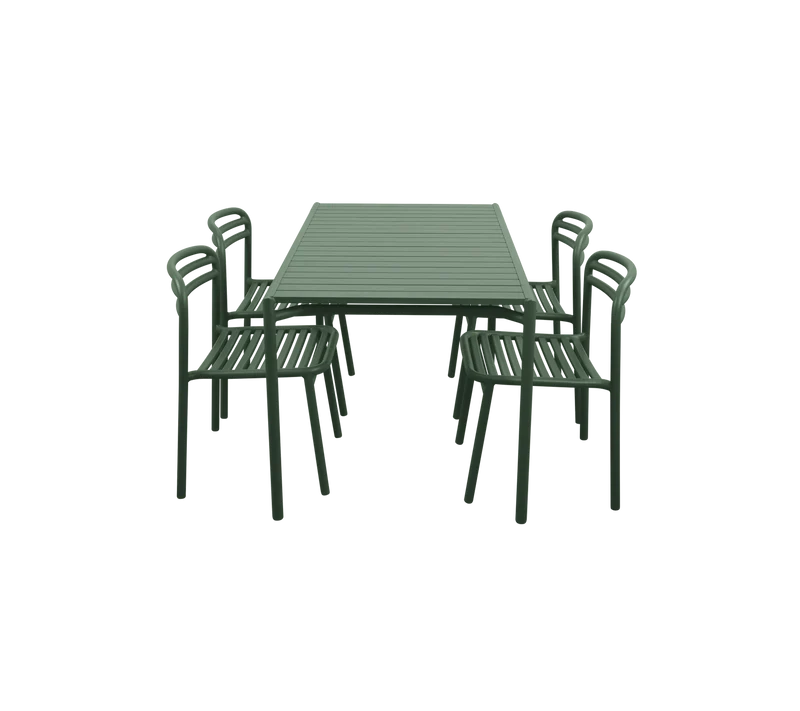 Bliss dining table rect. incl. 4 Bliss chairs