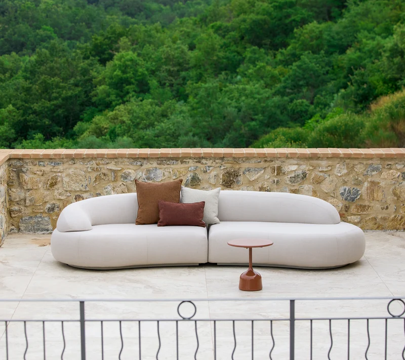 Mellow sofa module left w/short backrest