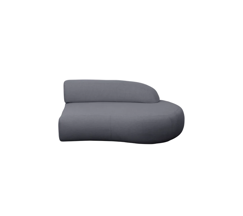 Mellow sofa module left w/short backrest