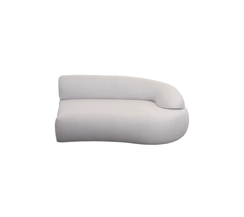 Mellow sofa module left w/long backrest