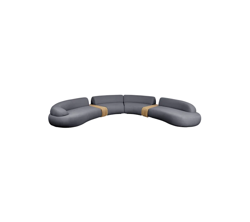 Mellow 6-seater sofa