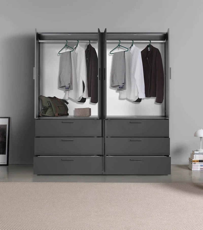 Kleiderschrank 'Grid'