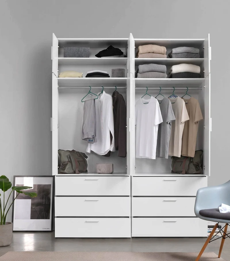 Kleiderschrank 'Grid'
