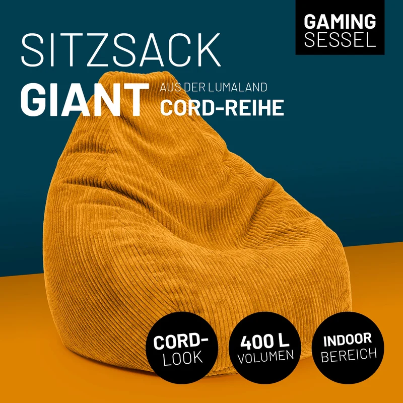 GIANT Cord Sitzsack