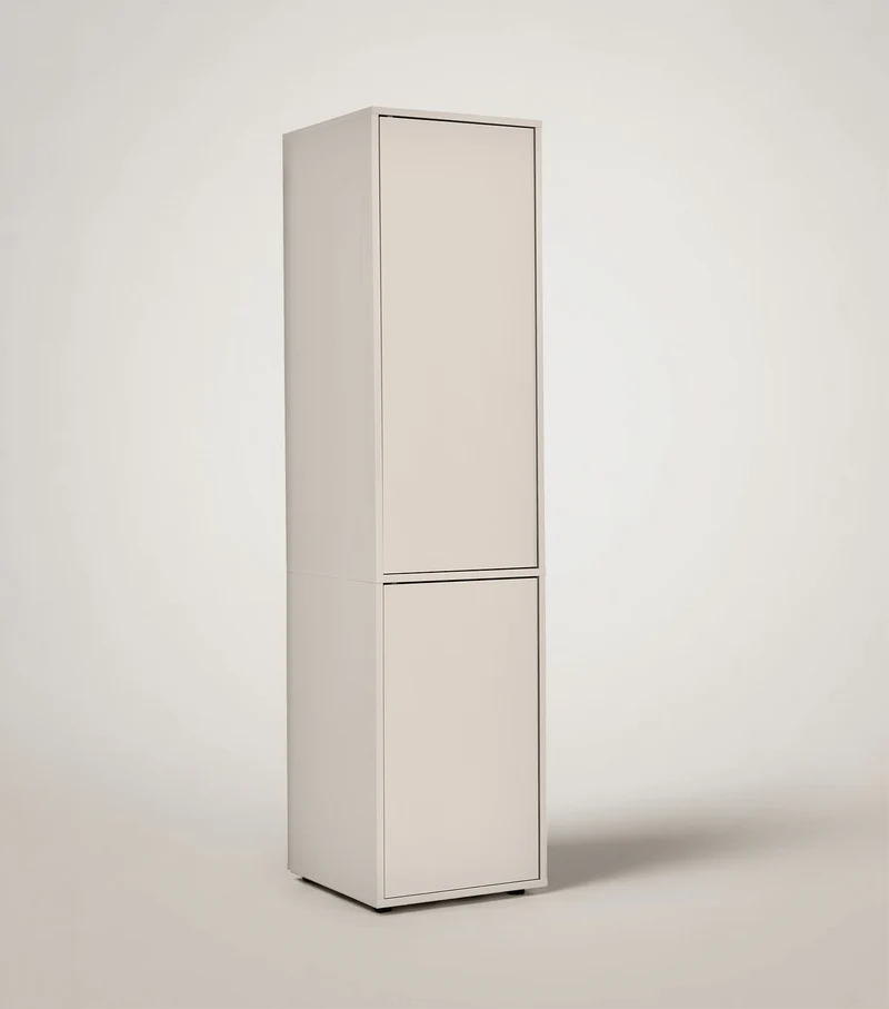 Kleiderschrank in Kaschmir-Beige 'Robe'