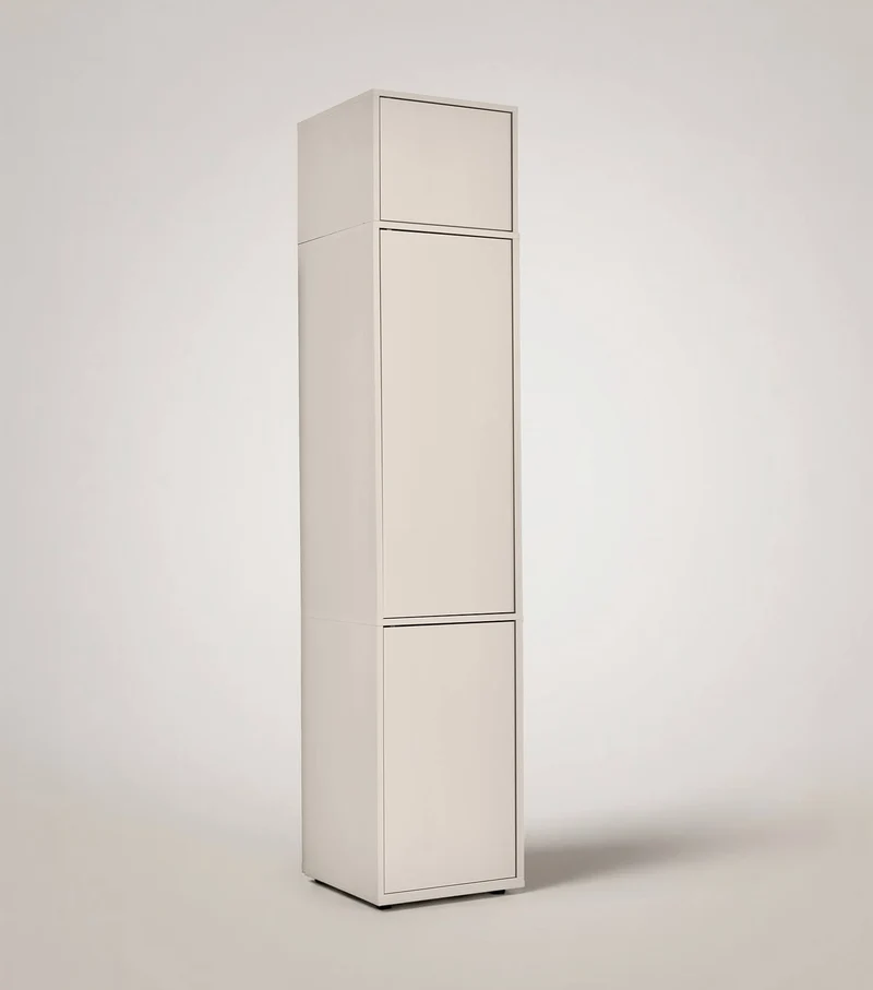 Kleiderschrank in Kaschmir-Beige 'Robe'