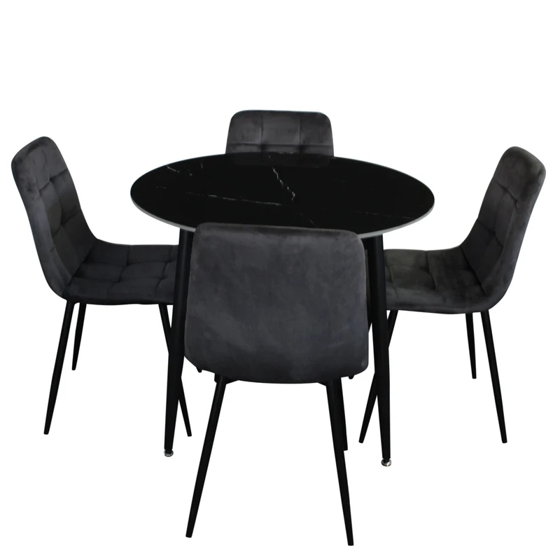 5 Piece Round Dining Set