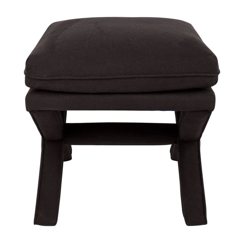 Stool - Linen Ottoman