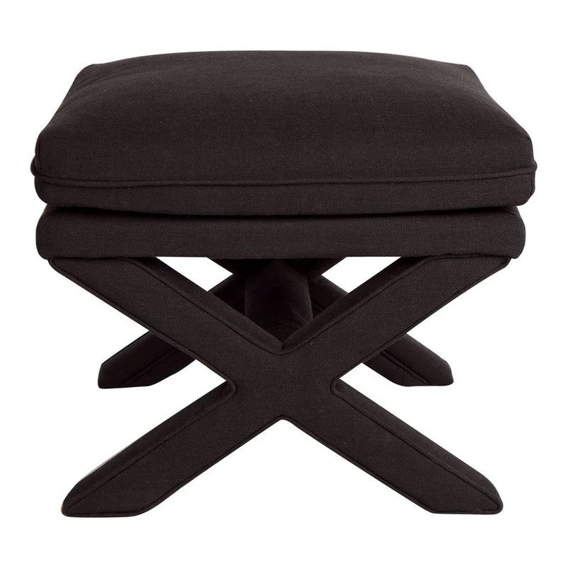 Stool - Linen Ottoman