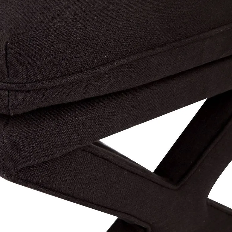 Stool - Linen Ottoman