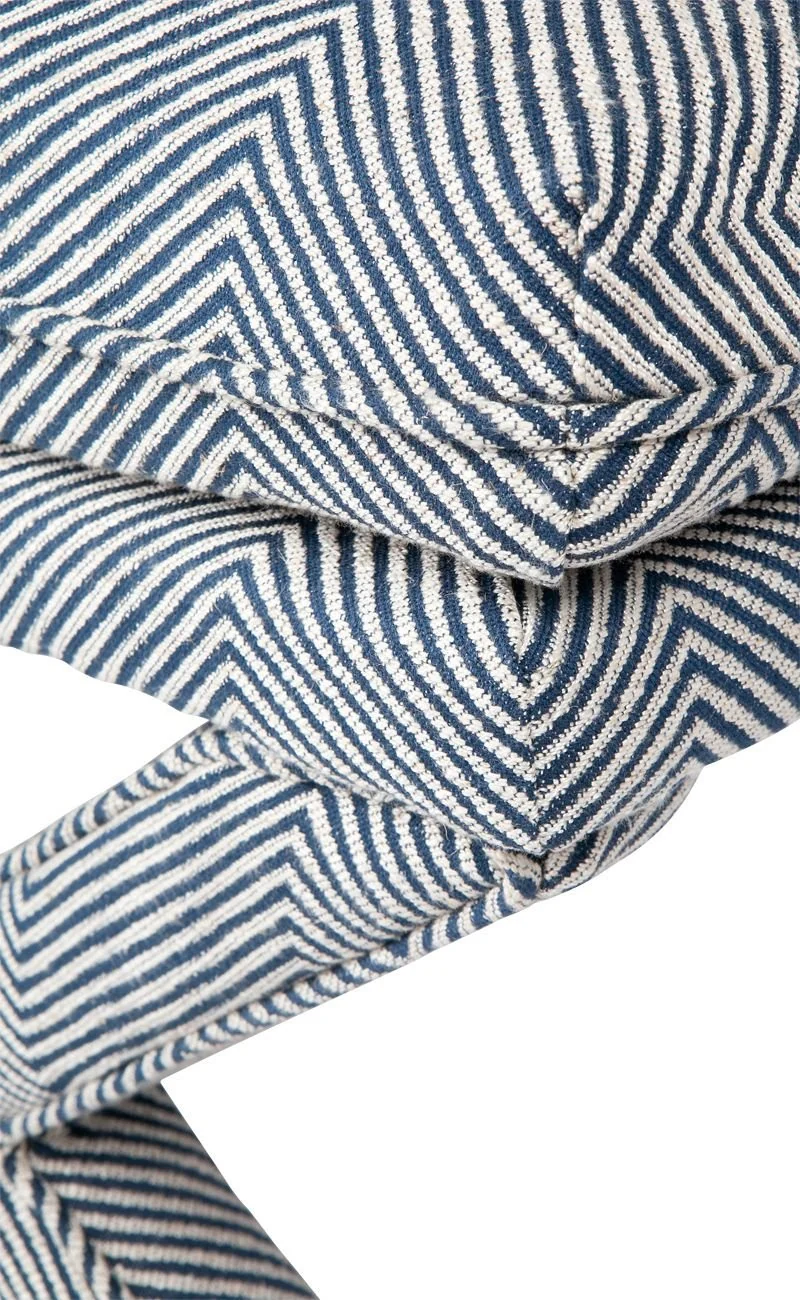 Stool - Linen Ottoman