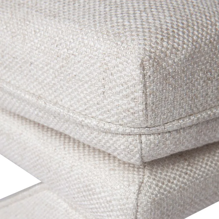 Stool - Linen Ottoman