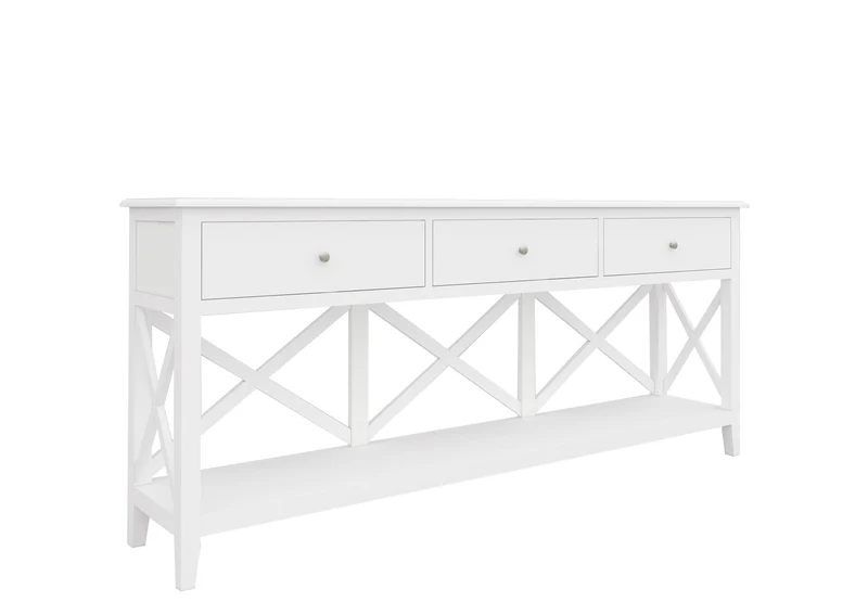 3 Drawers Console Table