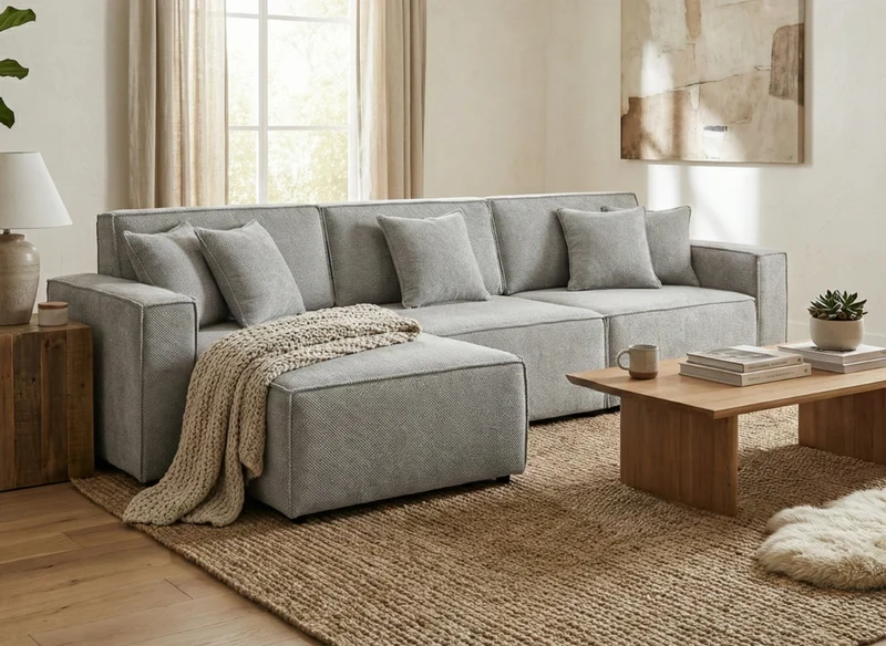 3 Seater with Reversible Chaise