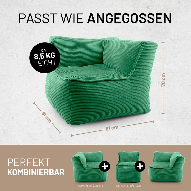 Modulares System CORD - Ecke rechts