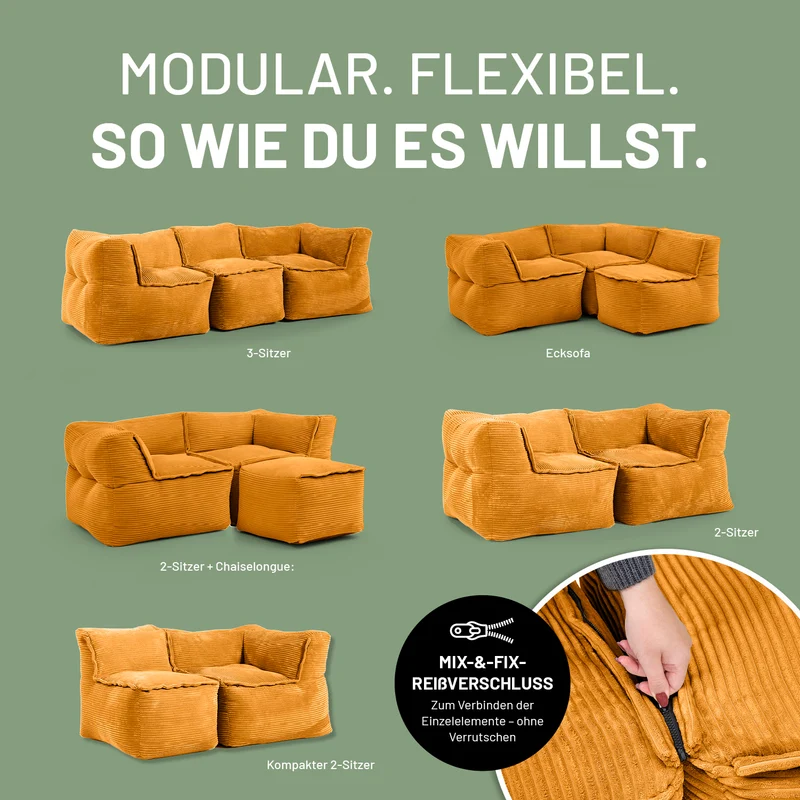Modulares System CORD - Ecke rechts