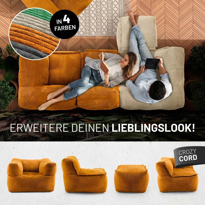 Modulares System CORD - Ecke rechts