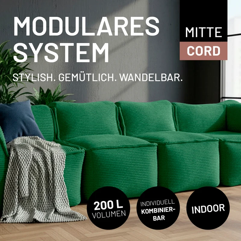 Modulares System CORD - Mittelteil