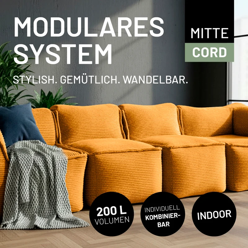 Modulares System CORD - Mittelteil