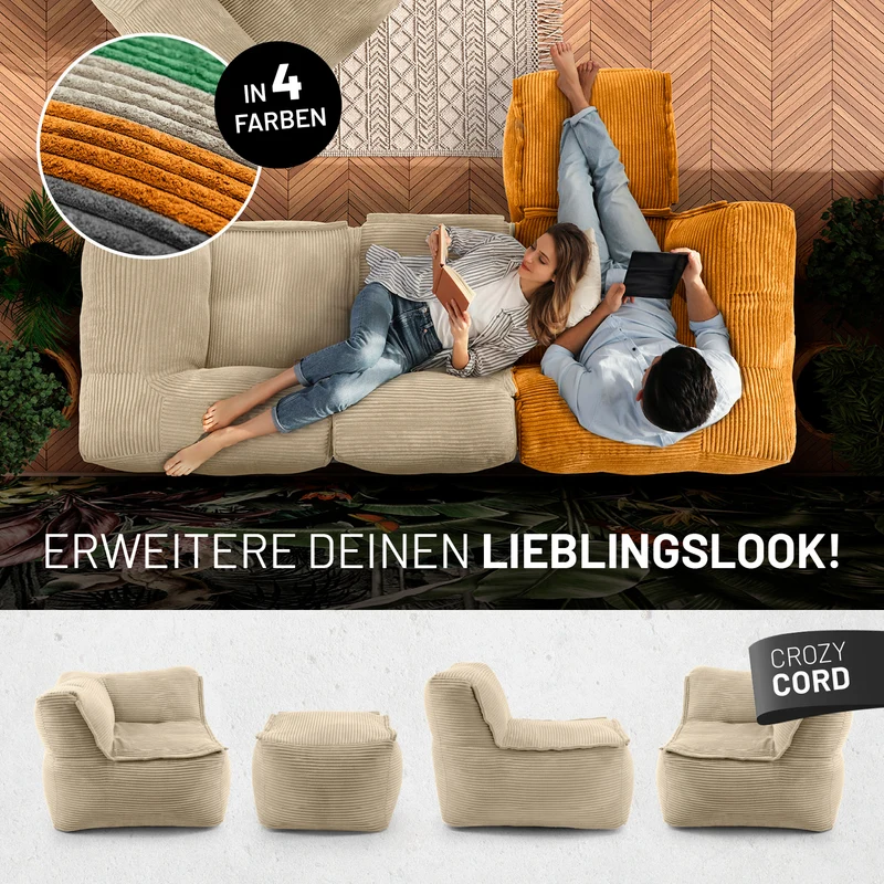 Modulares System CORD - Sitzsack-Sessel
