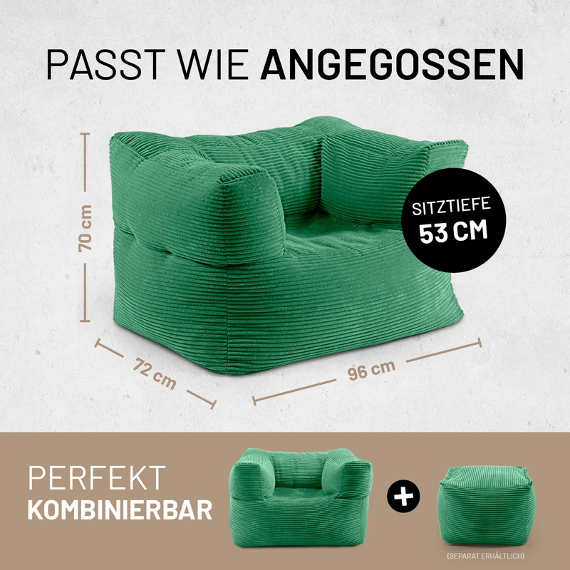 Modulares System CORD - Sitzsack-Sessel