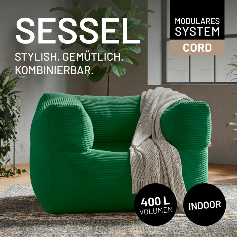 Modulares System CORD - Sitzsack-Sessel