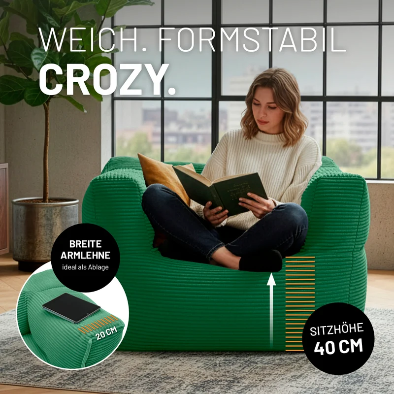 Modulares System CORD - Sitzsack-Sessel