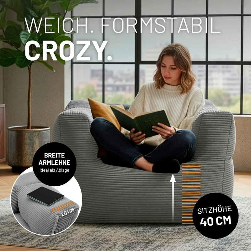 Modulares System CORD - Sitzsack-Sessel